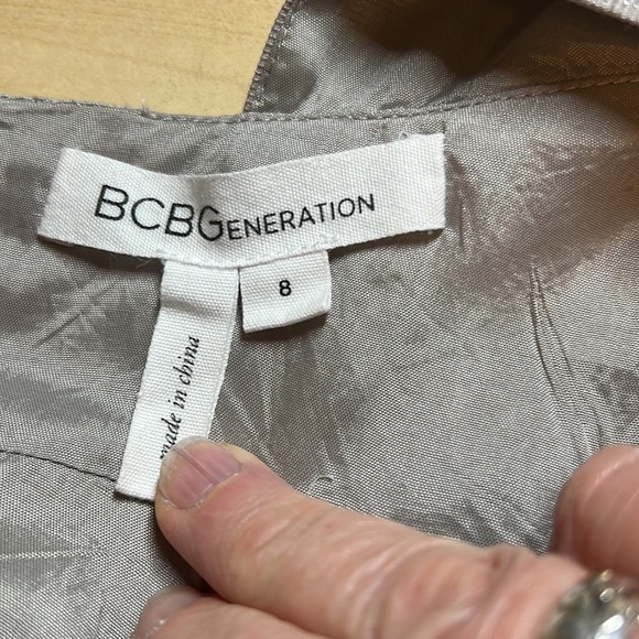 Bcbgeneration “Selina" Fit And Flare Party Dress Gown Size 8 - Picture 10 of 13